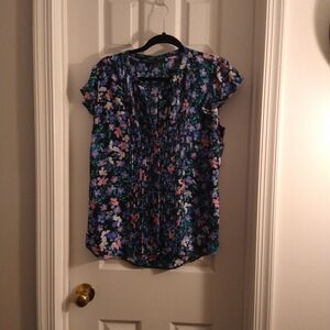 Attention Multicolor Floral Women's Blouse